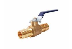 1/2" Aquapex Wirsbo Ball Valve DZR Forged Brass