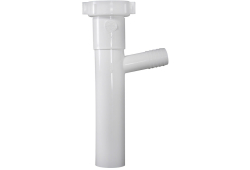 1-1/2X8" Plastic Tailpiece Branch, Direct Connect