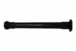 1-1/2"x16" Plastic Extension Tube, P-Trap, Slip Joint , sink drain