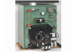 176,000 BTU Output Cast Iron Steam Boiler, EG-75, Spark Ignition - Series 6 (NG PIDN),No Tankless Opening