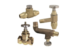 3/8" ODF Fusible Inline Valve w/ Flare Nuts