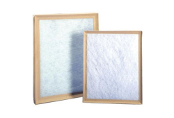 Disposable Synthetic Warm Air Panel Filter, 24" X  24" X  1"