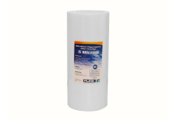Water Filter, Poly Melt Blown Filter, 4.5" x 10", 5 Micron, White