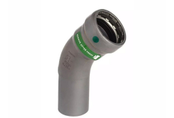3/4'' 45 Degree Street Elbow, Carbon Steel, Press x Fitting