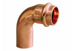 1" 90-Degree Street Elbow,Carbon Steel, Press x Fitting