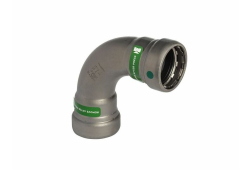 3/4" 90-Degree Elbow, Carbon Steel, Press x Press