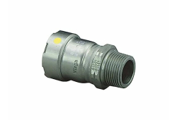 3/4'' Male Adapter, Carbon Steel, Press x Male
