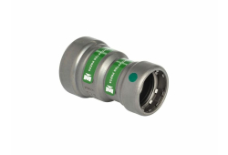 3/4" X 1/2" Reducing Coupling, Carbon Steel, Press x Press