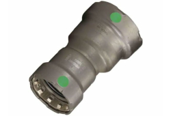 1-1/4" X 3/4" Reducing Coupling, Carbon Steel, Press x Press