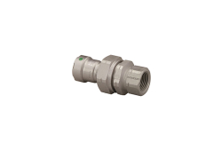 1/2" Carbon Steel Union. Press x Female Pipe Thread