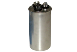Run Start Capacitor, Round, 65/7.5 MFD, 440/370