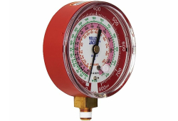3-1/8″ Pressure Gauge,0-800 PSI, Red