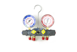 4-Valve Charging Manifold Gauge Set