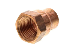 1-1/2'' X 1-1/2'' Press  Adapter, Carbon Steel, Press x FPT