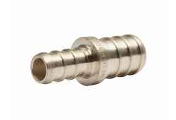 3/8x1/2" Reducing Insert Coupling, PEX Crimp, Lead Free