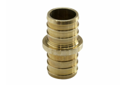 1" X 3/4" Reducing Insert Coupling, PEX Crimp, Lead Free