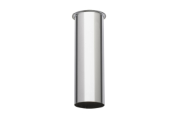 1-1/4X12" Flanged Strainer Tailpiece, Chrome