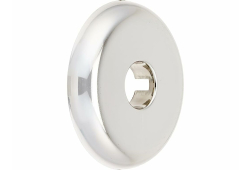 1/2" CTS Poly Escutcheon Floor/Ceiling Plate, Chrome Plated