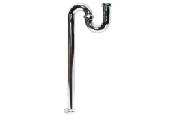 1-1/2" x 20-1/2" Chrome Plated S-Trap, 17 Gauge