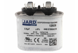Run Capacitor, Oval, 2 MFD, 440/370
