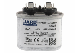 Run Capacitor, Oval, 4 MFD, 440/370