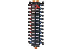 1/2" PEX Crimp ManaBloc Manifold 24-Port, 15-Cold, 9-Hot (Installation by Non-Professional may void Viega's LLC limited warranty)
