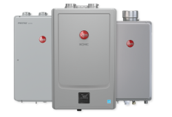 Rheem Tankless Water Heater, 180MBTUH, Includes Recirculation, Natural Gas or Liquid Propane, WIFI