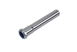 1-1/4" X 8" Slip Joint Extension Tube 17 Gauge Chrome Plated