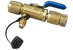 1/4" Vacuum/Charge Valve with Side Port Kit