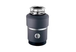 Evolution Pro 3/4 HP Continuous-Feed Garbage Disposal, Stainless Steel, Black Enamel