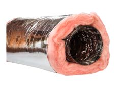 4" x 25' Silver Jacket Flex Duct, R6
