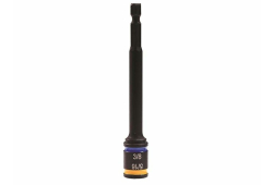 Magnetic Hex Driver, Cleanable, Reversible, 5/16" and 3/8", 4 inch long