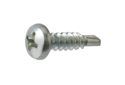 8" x 3/4" Self Drill Screws with Phillips Pan Head, Pack of 100