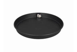 22" Pan with Drain Kit for use with Water Heater, Plastic
