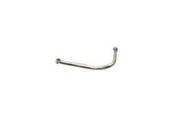 5' L-Shaped Shower Rod, Aluminum