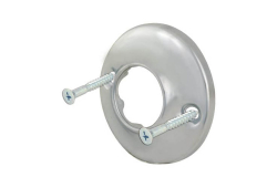 1" Shower Rod Flange, Chrome