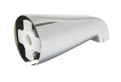 1/2" Slip Spout, Chrome