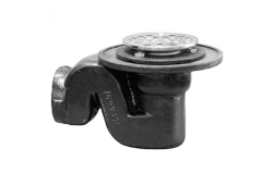 2" Combination Drain Trap with Strainer and Clamp Ring