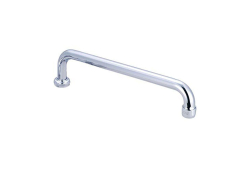 Central Brass SU363LA, 12" Swivel Tube Spout with Aerator, Chrome