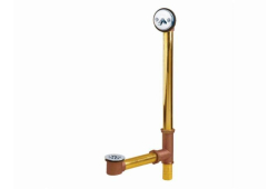 18"-24" Trip Lever Bath Drain with Pre-Set Adjustable Linkage