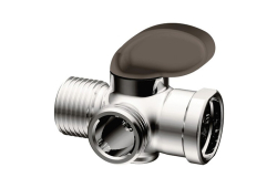 Moen A720, 2-1/2" x 2" x 3" Shower Arm Diverter, Chrome