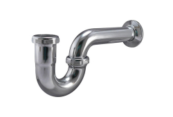 1-1/2" P-Trap without Cleanout Plug, 20 Gauge