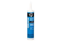 10.1 Oz. Silicone Rubber Sealant, 100% Silicone, Clear