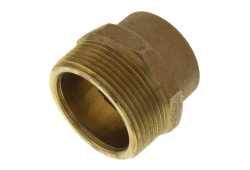 1-1/2" x 2" Copper Reducing Adapter, Type DWV, Copper x Male