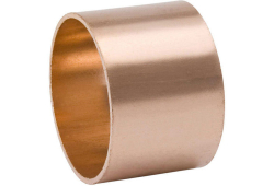 2" Copper Coupling less Stop, Type DWV, Copper x Copper
