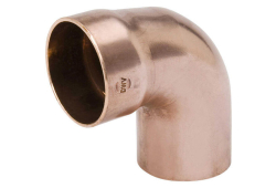 2" Copper 90 Degree Street Elbow, Type DWV, Copper x Fitting