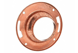 3" x 4" Wrot Copper Closet Flange, Type DWV, Copper x Closet