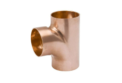 1-1/2" Copper Tee, Type DWV, Copper x Copper x Copper