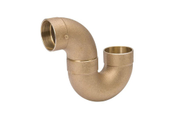 1-1/2" Copper P-Trap, Type DWV, Copper x Copper