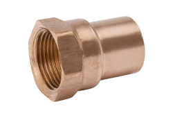 1-1/2" x 2" Copper Reducing Adapter, Copper x Female